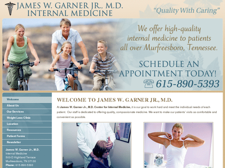 www.jameswgarnermd.com