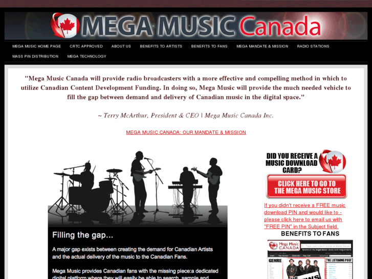 www.megamusiccanada.com