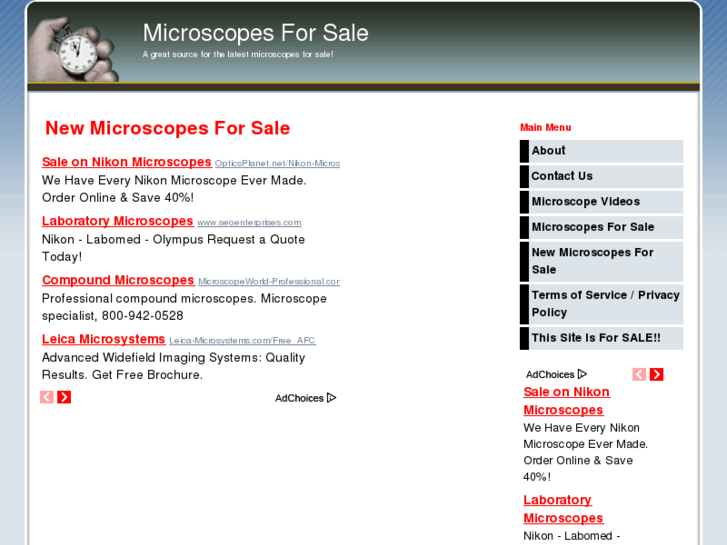 www.microscopesforsale.net