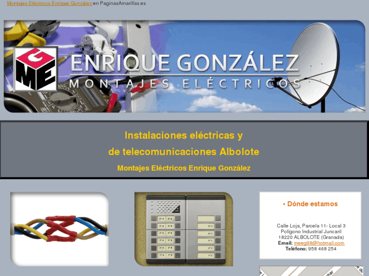 www.montajeselectricose-gonzalez.com