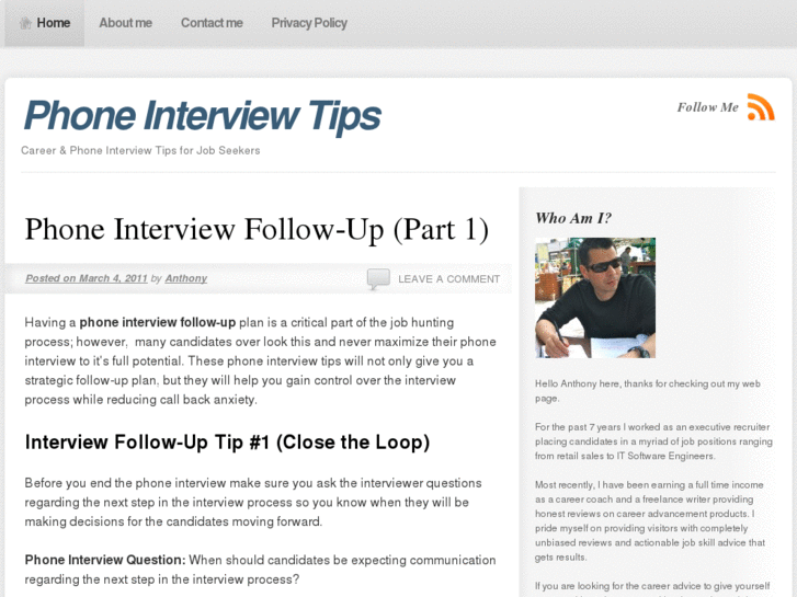 www.phoneinterviewtips.org