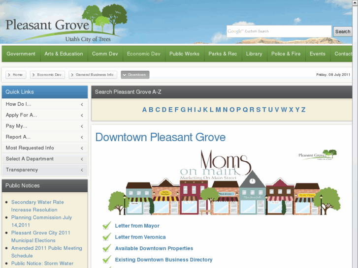 www.pleasantgrovedowntown.com