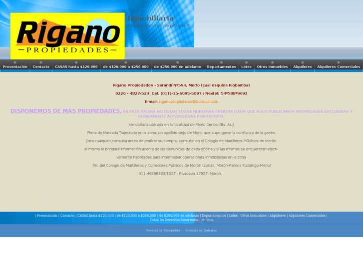 www.riganopropiedades.com