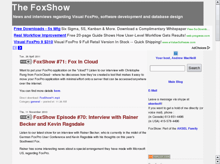 www.thefoxproshow.com