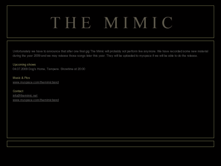 www.themimic.net