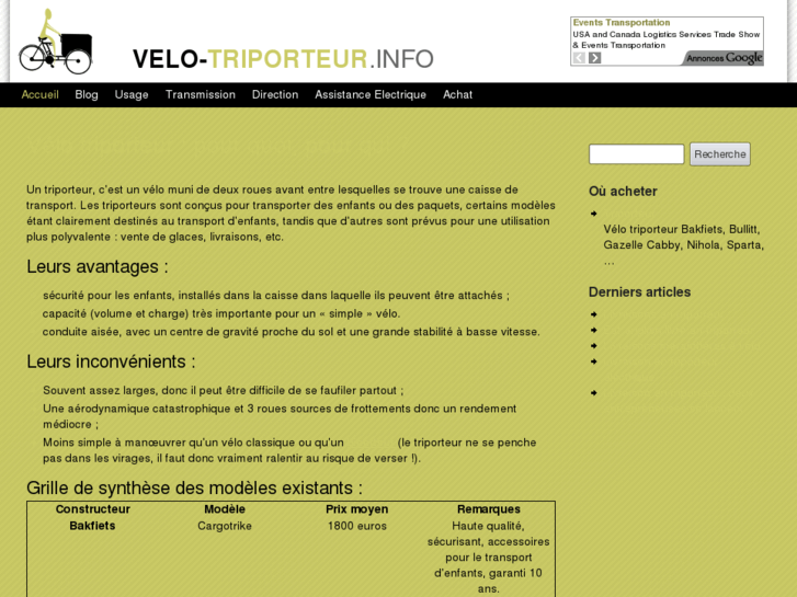 www.velo-triporteur.info