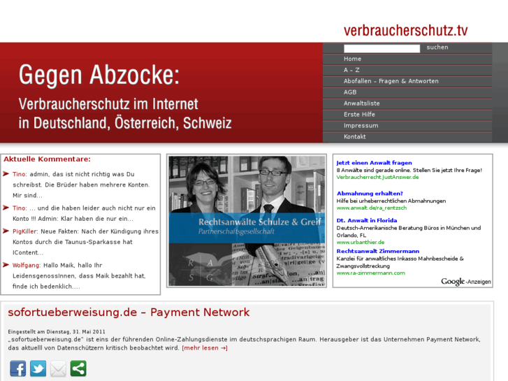 www.verbraucherschutz.tv