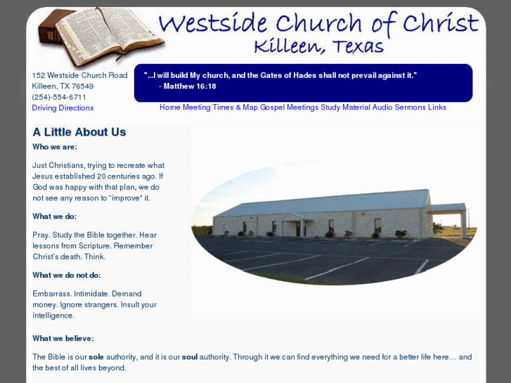 www.westsidechurchofchristkilleen.org