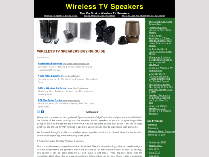 www.wirelesstvspeakers.org