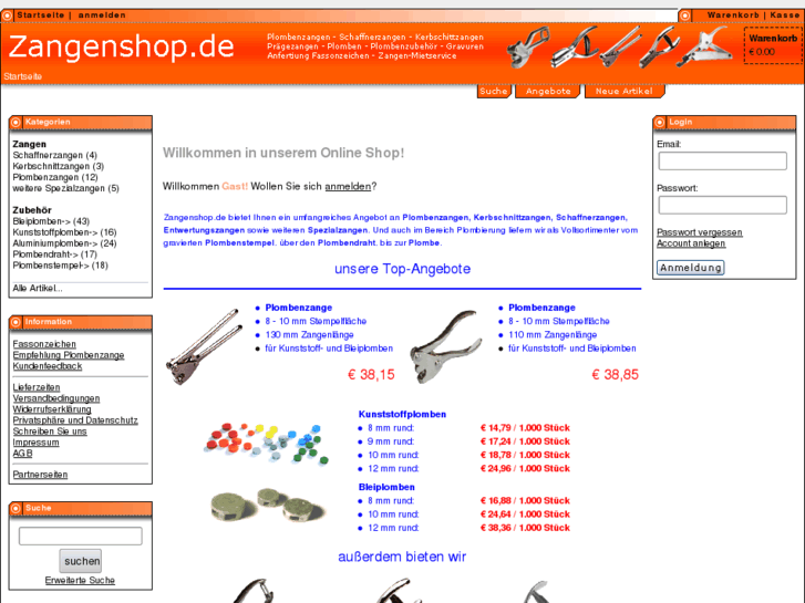 www.zangenshop.de