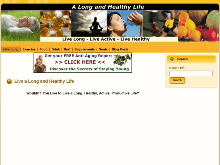 www.alongandhealthylife.com