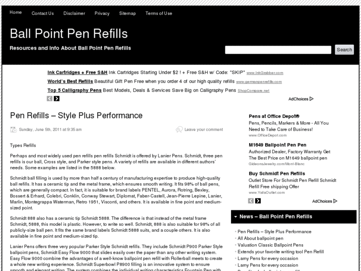 www.ballpointpenrefills.org