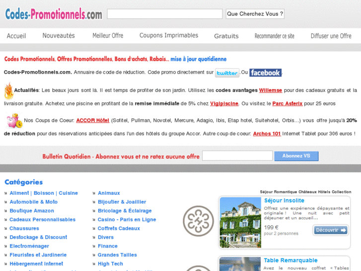 www.codepromotionnel.info