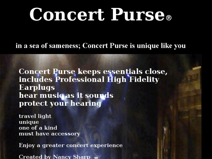 www.concertpurse.com