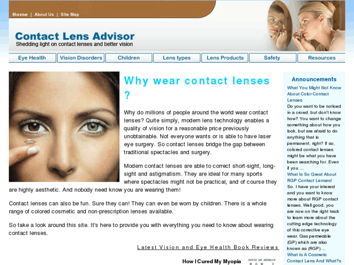 www.contact-lens-advisor.info