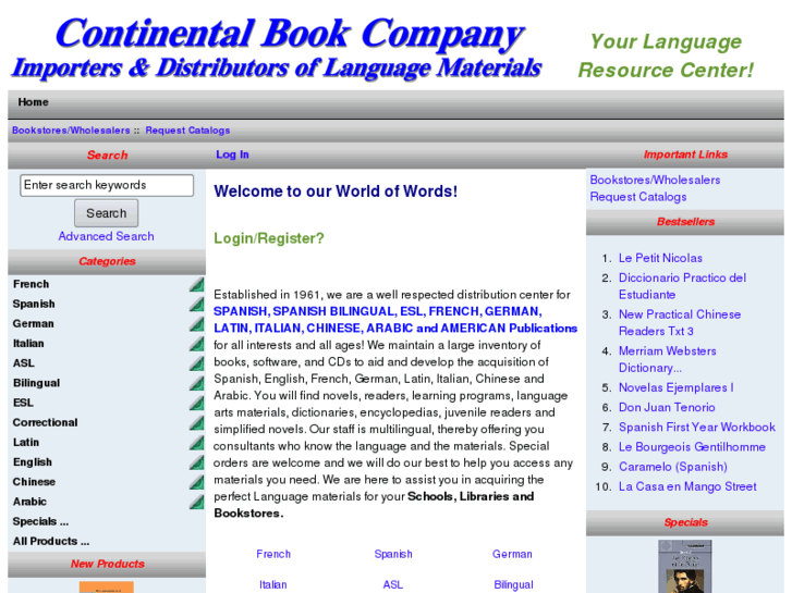 www.continentalbook.net