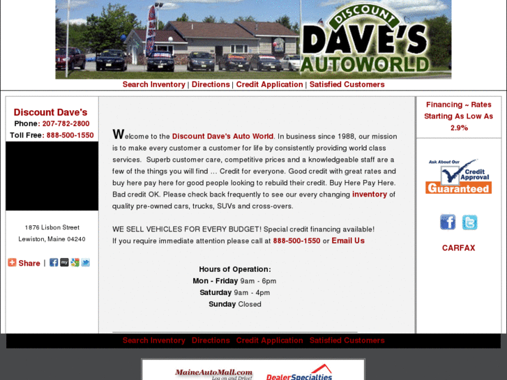 www.discountdavesautoworld.com