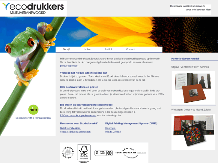 www.ecodrukkers.nl