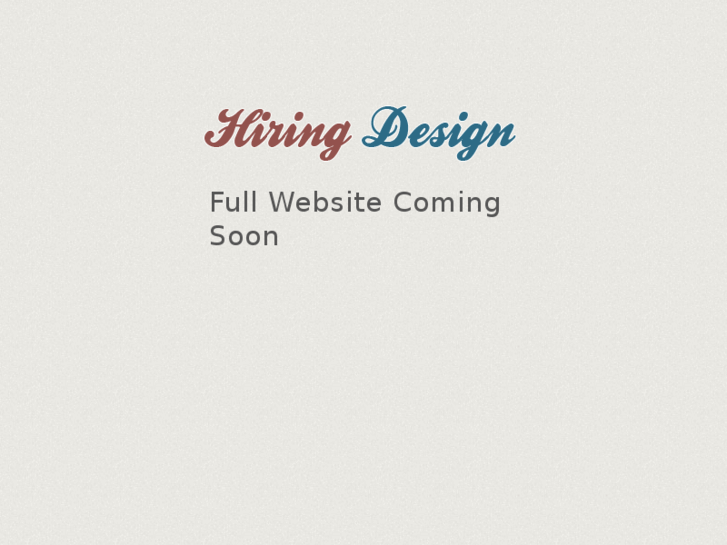 www.hiringdesign.com