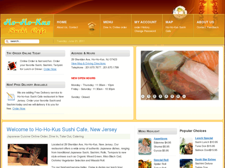 www.hohokussushicafe.com