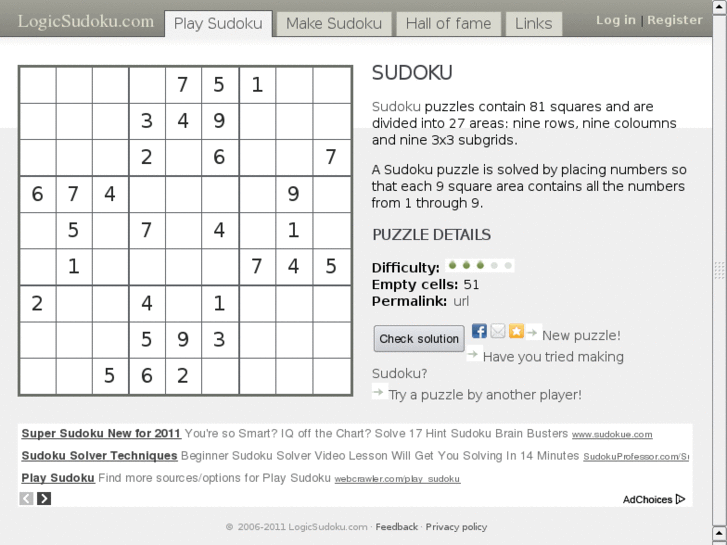 www.logicsudoku.com