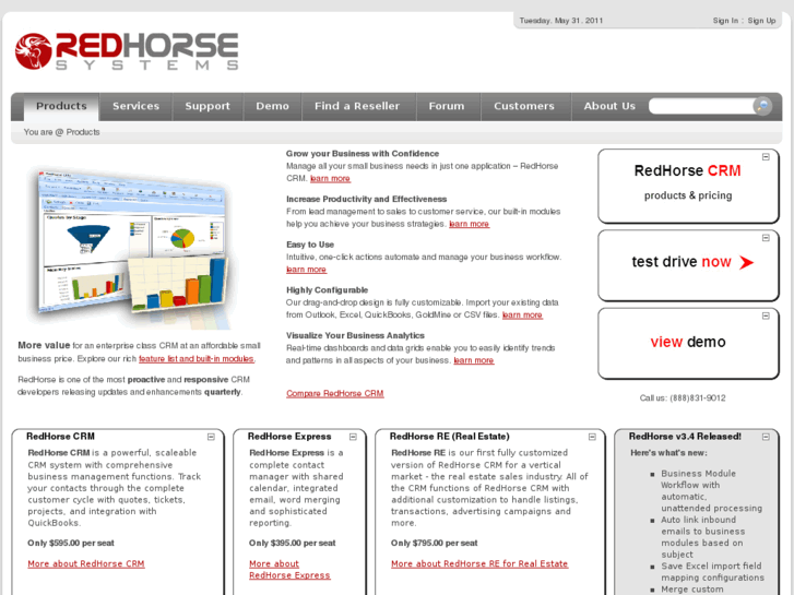 www.redhorsecrm.com