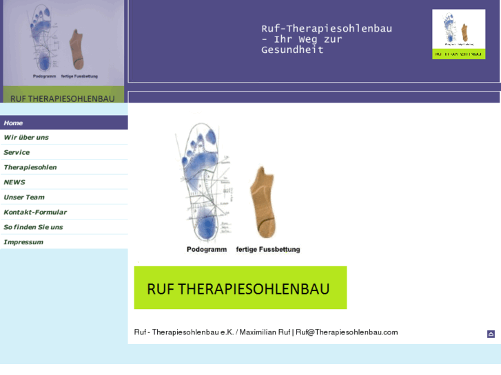 www.ruf-therapiesohlenbau.com