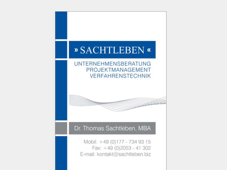 www.sachtleben.biz