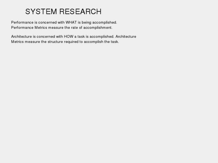 www.systemresearch.com