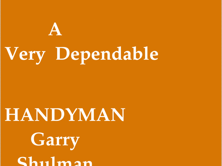 www.verydependablehandyman.com