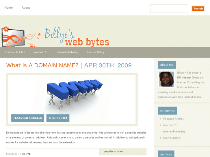 www.billyeswebbytes.com
