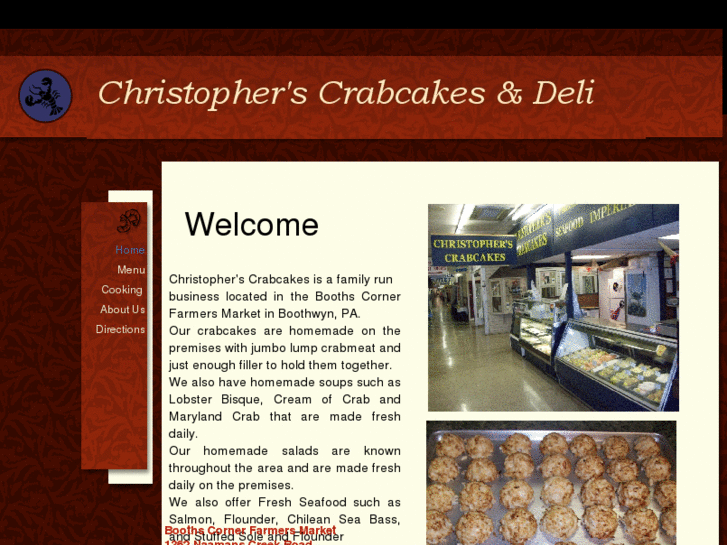 www.christopherscrabcakes.com