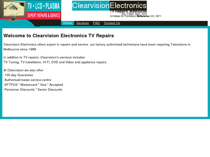 www.clearvisionelectronics.com.au