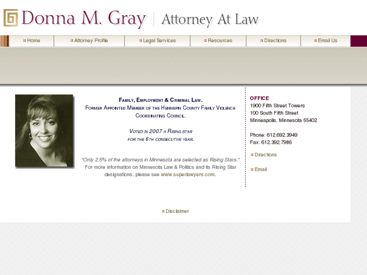 www.donnamgraylaw.com