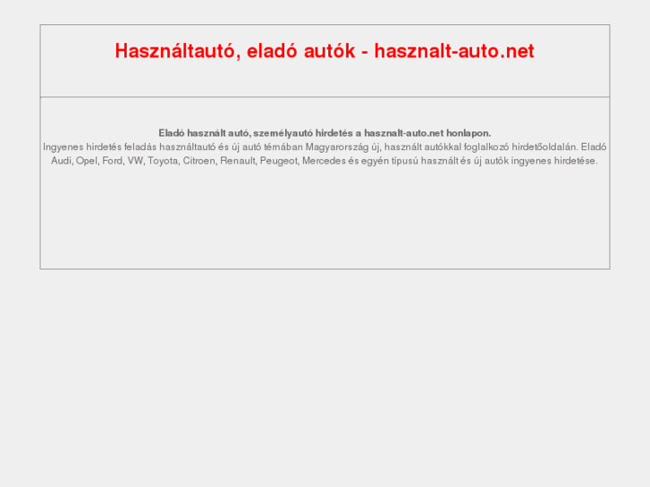 www.hasznalt-auto.net