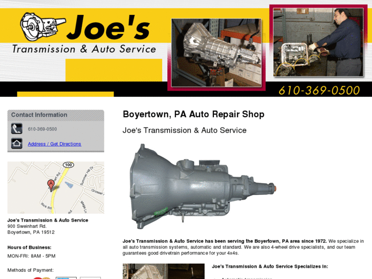 www.joestransmissionandauto.com