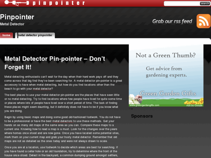 www.metaldetectorpinpointer.org