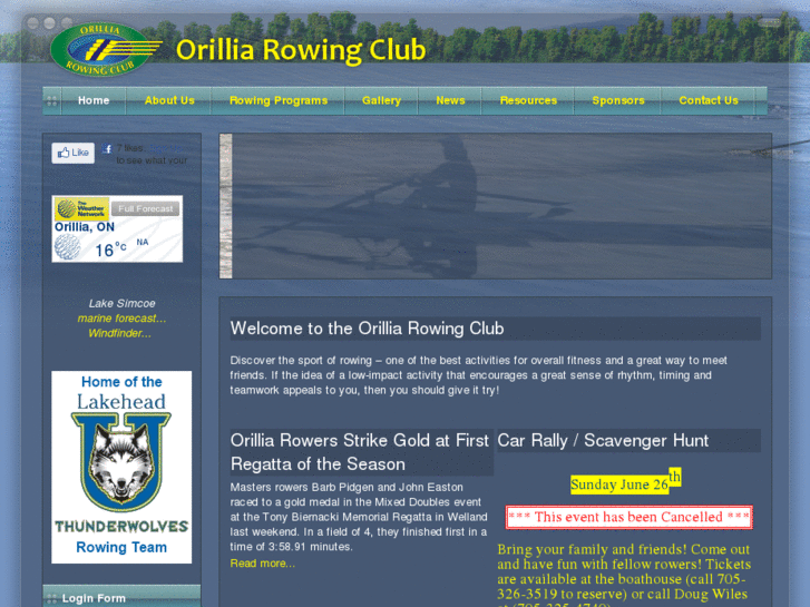 www.orilliarowingclub.com