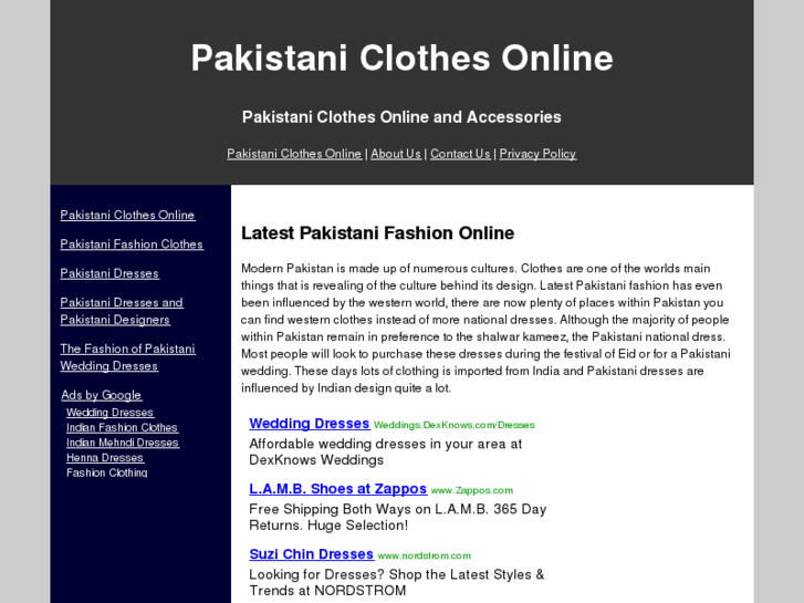 www.pakistaniclothesonline.com