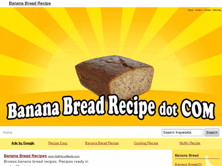 www.banana-bread-recipe.com