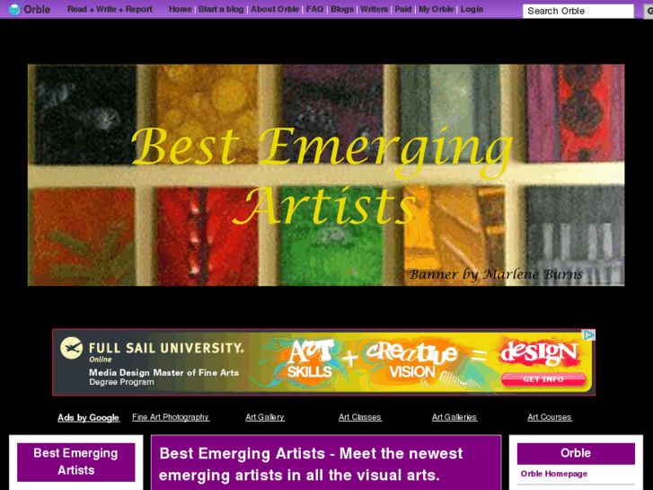 www.bestemergingartists.com