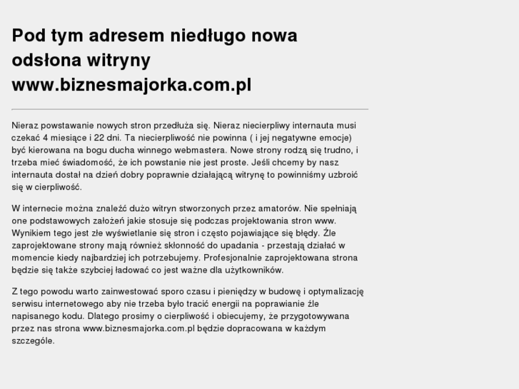 www.biznesmajorka.com.pl