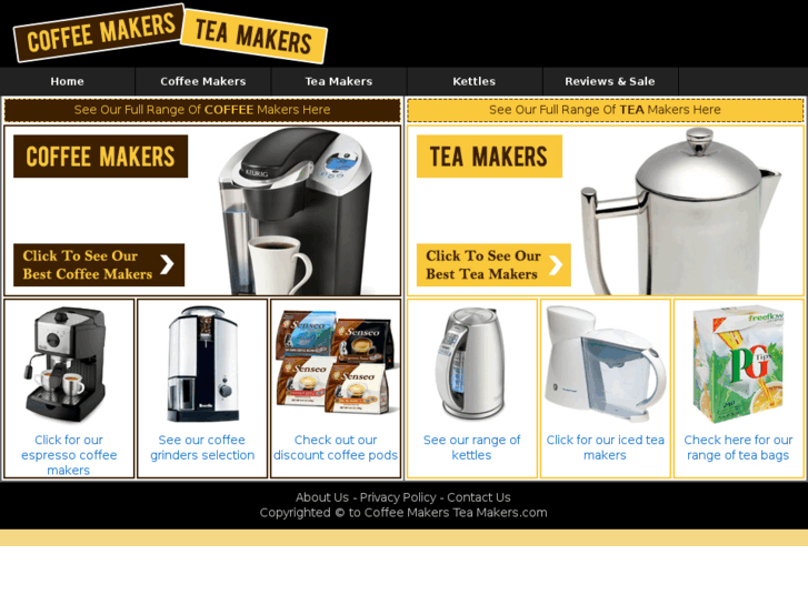 www.coffeemakersteamakers.com