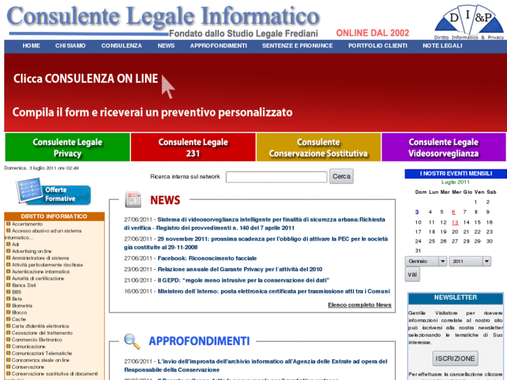 www.consulentelegaleinformatico.biz