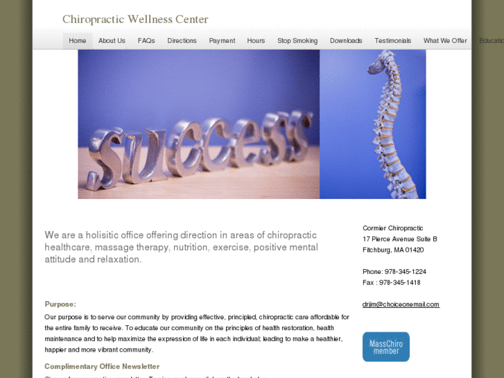 www.cormier-chiropractic.com