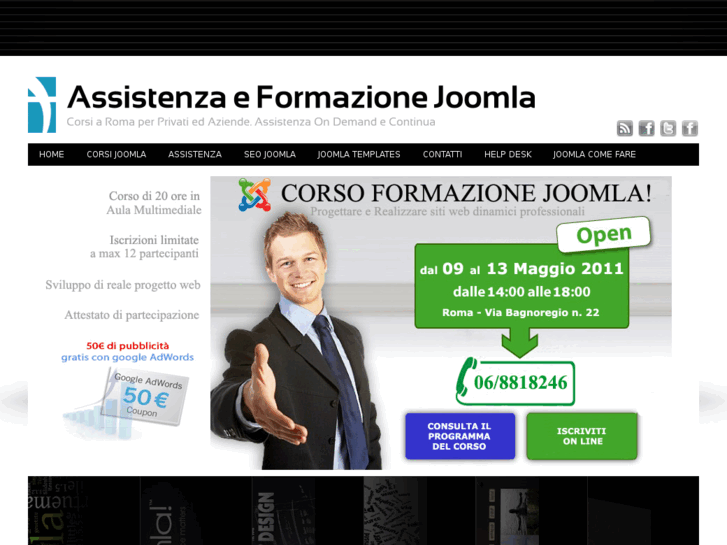 www.corsojoomlaroma.it