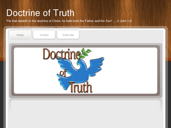 www.doctrineoftruth.com
