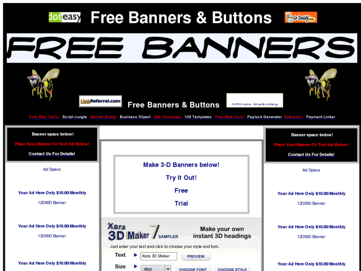 www.freebeebanners.info