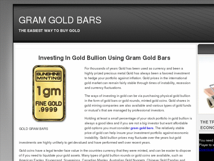 www.gramgoldbars.info