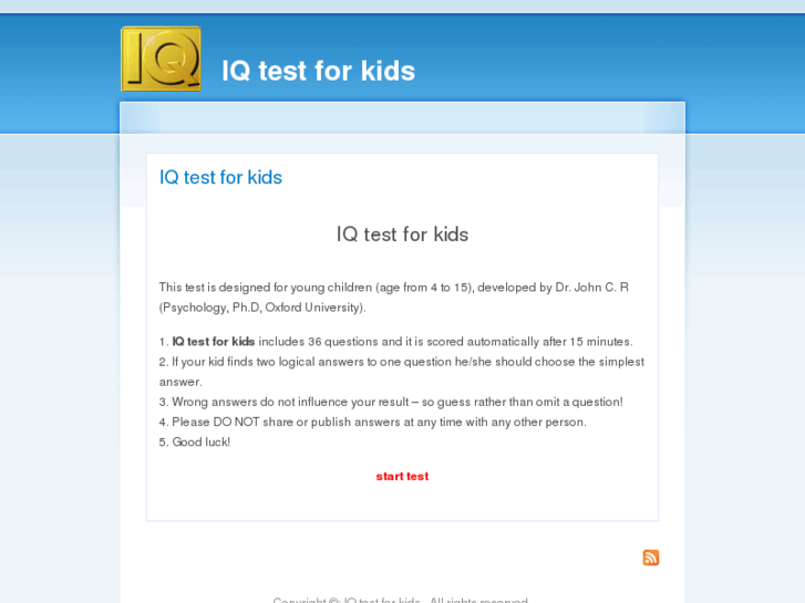 www.iq-test-for-kids.com